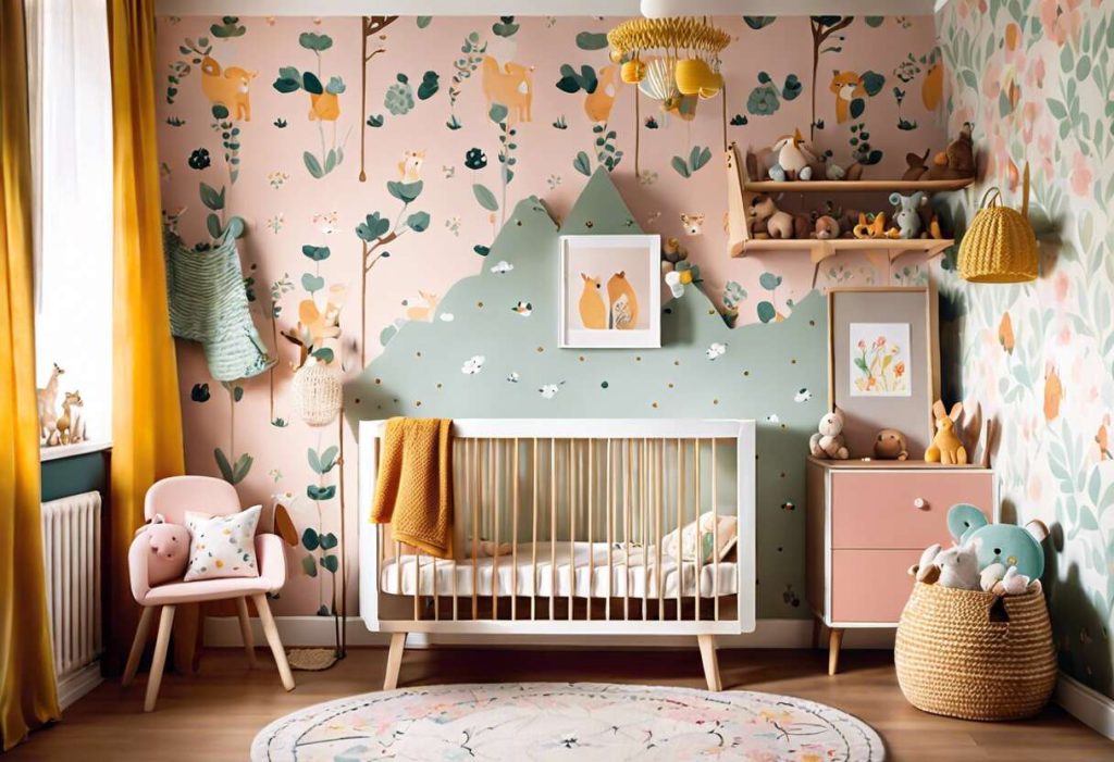 Conseils pratiques pour installer une tapisserie dans la chambre de bébé