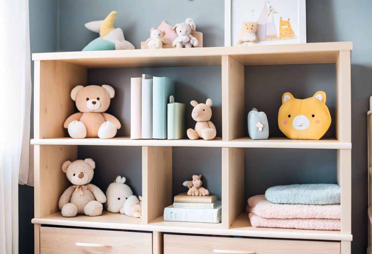 Design et praticité : les étagères murales incontournables pour bébé