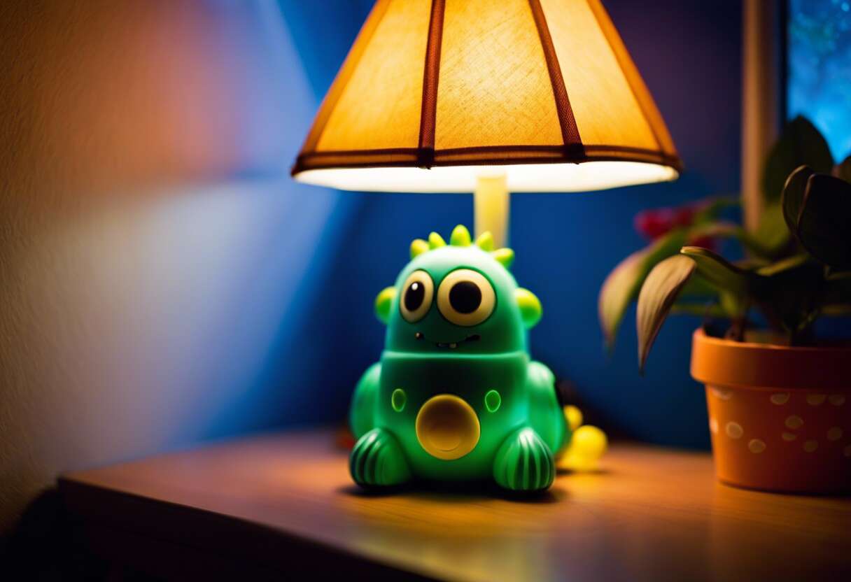 Veilleuse anti-monstres : quand technologie rime avec imagination