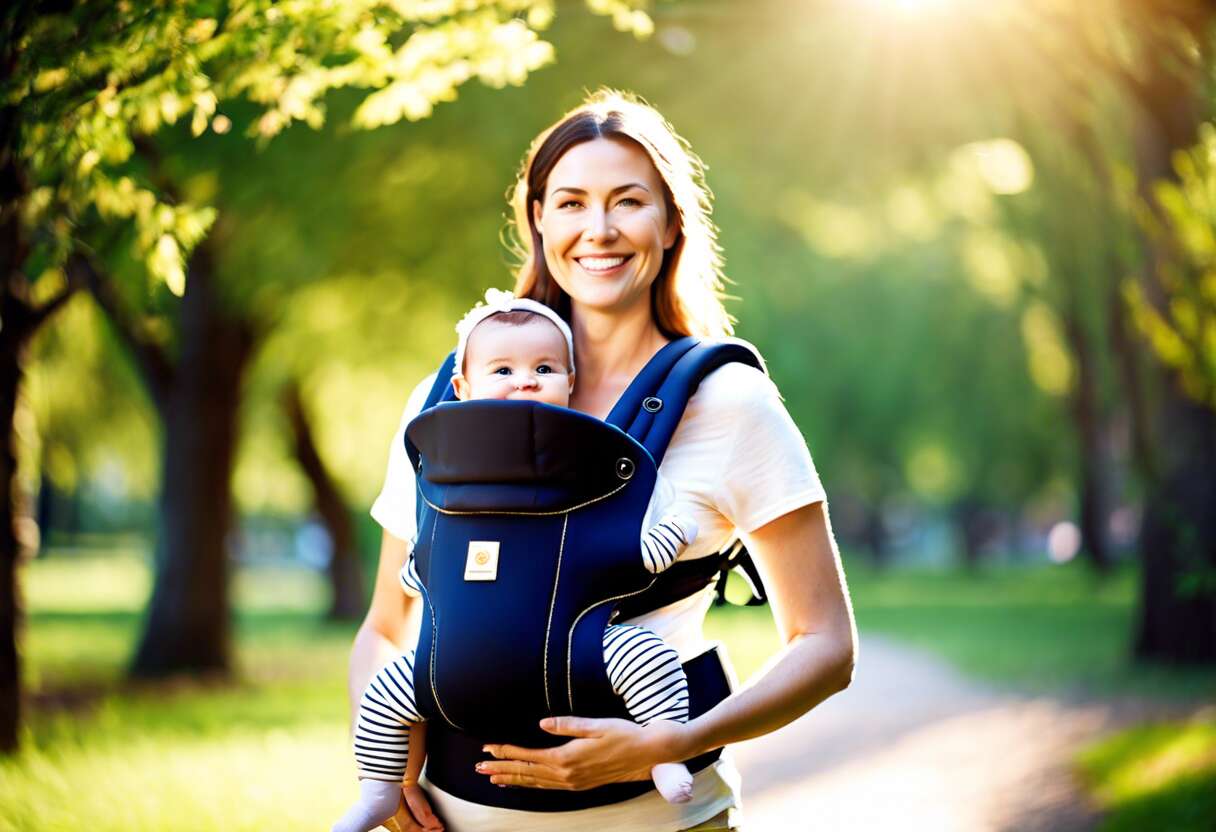 Porte-bébés physiologiques pour confort optimal
