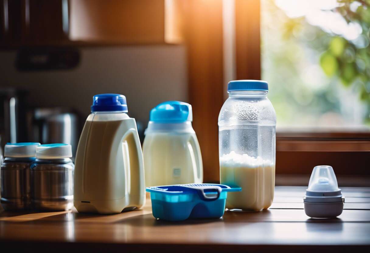 Préparation et conservation du lait pour les voyages