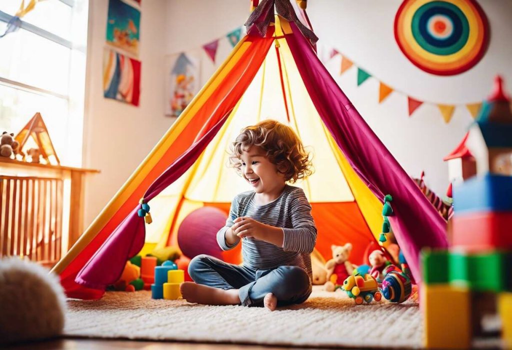 Bien-être enfantin : l'impact des espaces ludiques comme les tentes de jeu