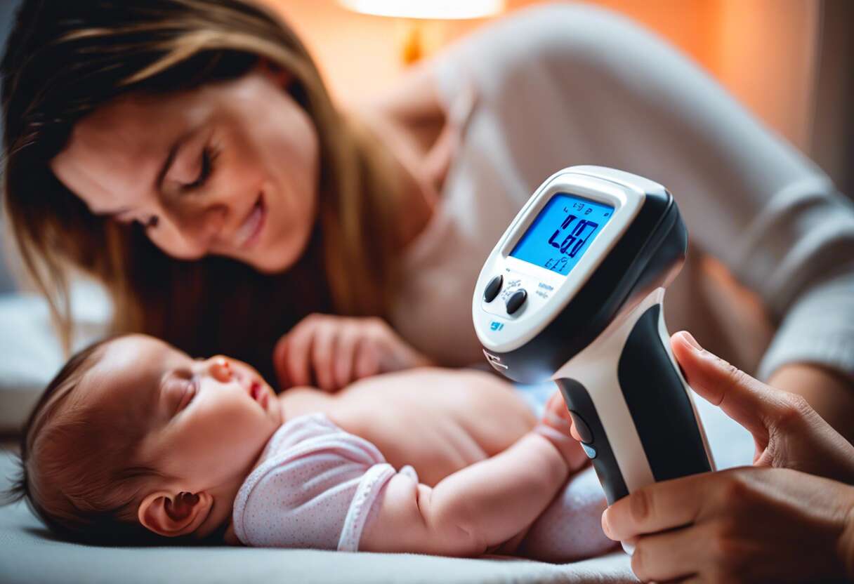Pourquoi opter pour un thermomètre sans contact pour votre bébé