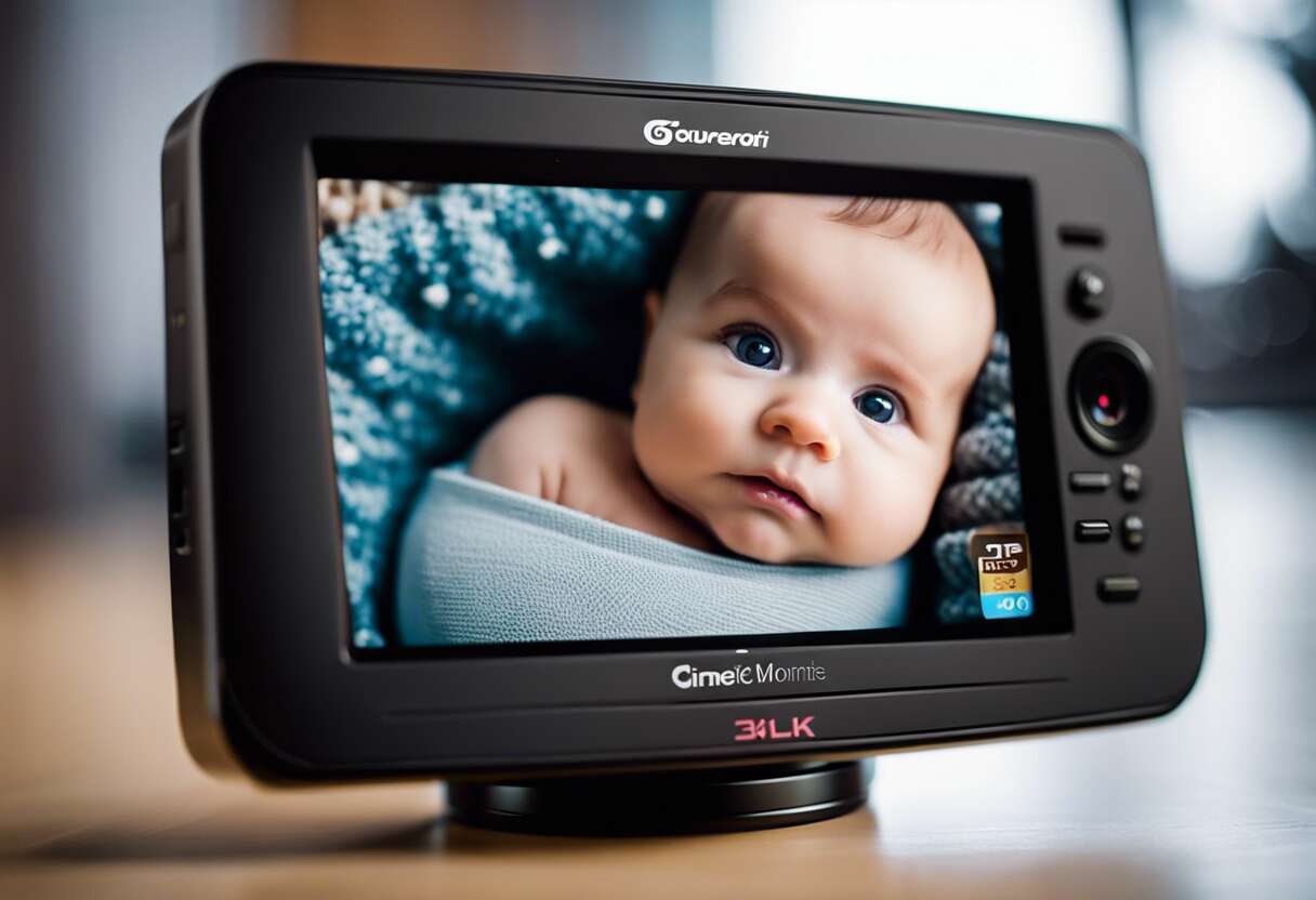 Dr.Care VistaView – Moniteur Bébé WiFi 2K HD – Détection Pleurs & Mouvement – Vision Nocturne – Batterie 5000 MAh – Sécurisé