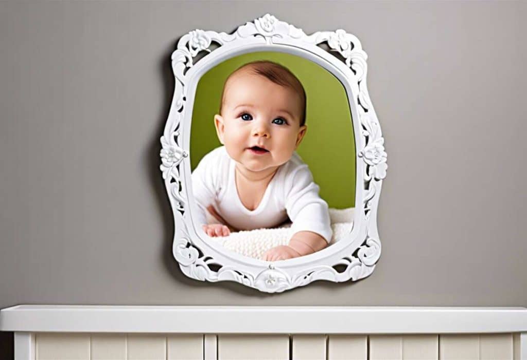Miroirs sécurisés pour bébés : agrandir l'espace avec style