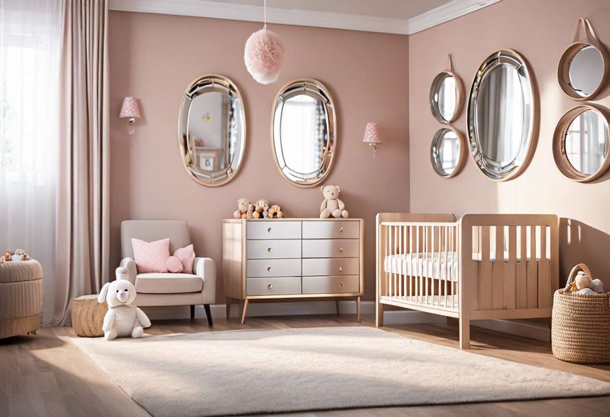 Jouer avec la lumière : les miroirs pour éveiller bébé