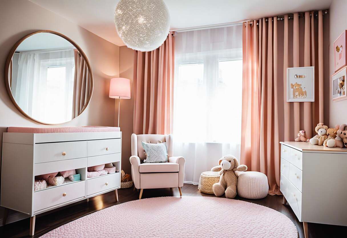 Multi-fonctionnalité : des miroirs qui s'adaptent à l'évolution de l'enfant