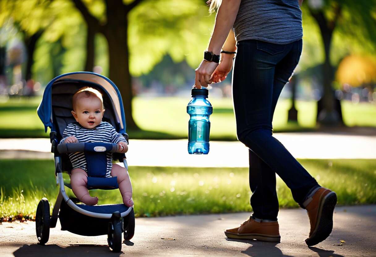 Comment choisir un porte-biberon adapté aux promenades ?