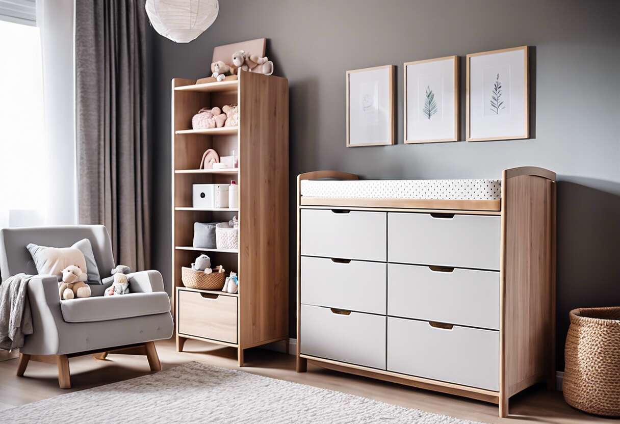 Concevoir l'espace : bien choisir sa commode à langer