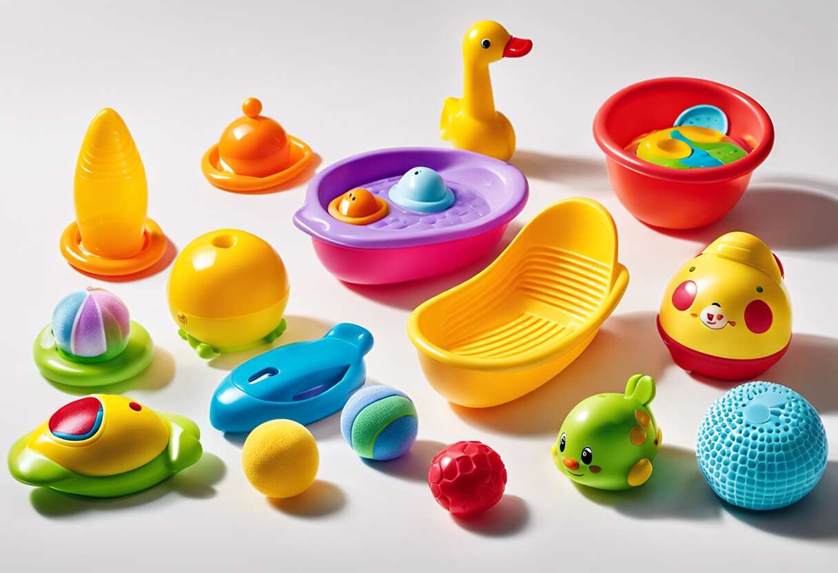 Critères de choix : comment sélectionner le bon jouet interactif de bain ?