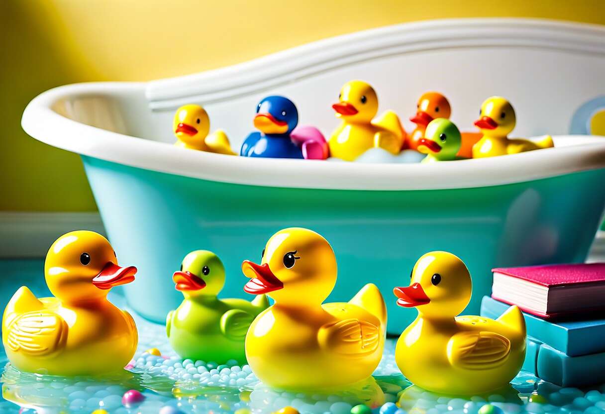 Les jouets éducatifs incontournables pour le bain