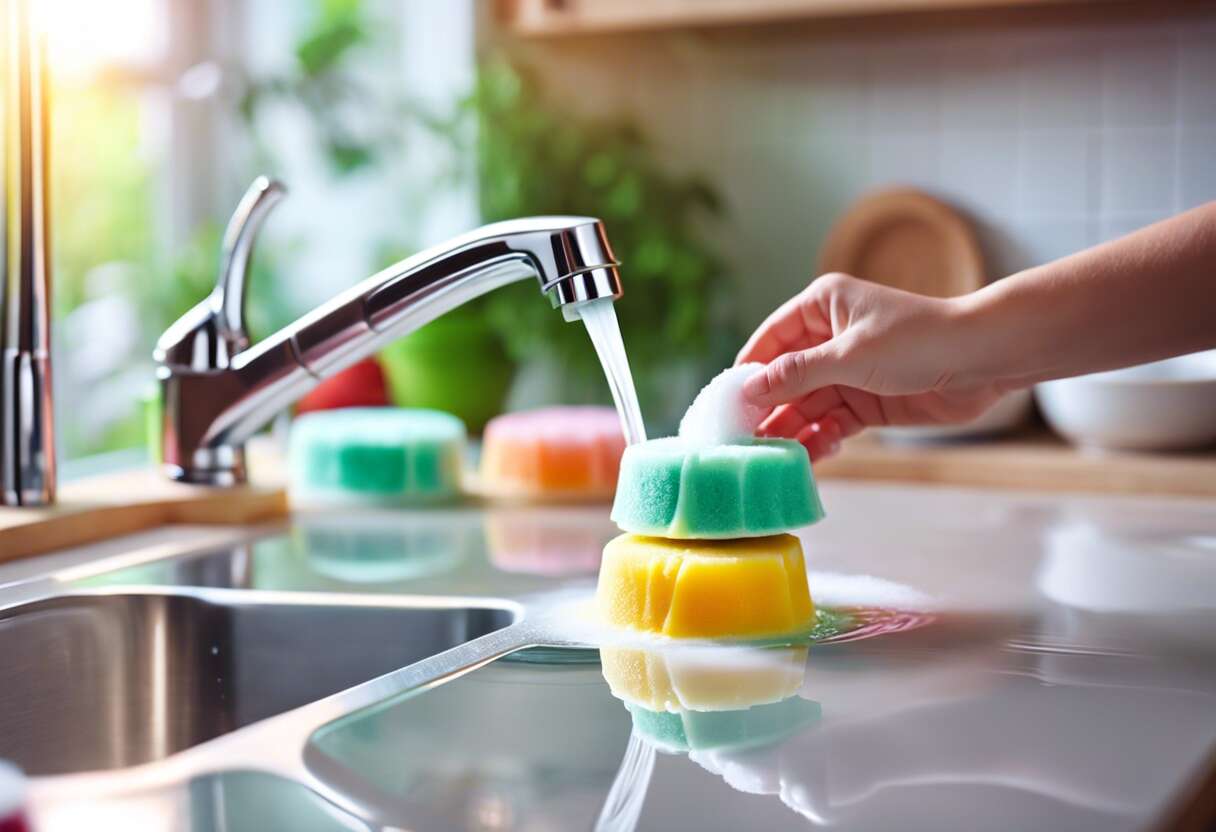 La méthode manuelle : laver la vaisselle des tout-petits étape par étape