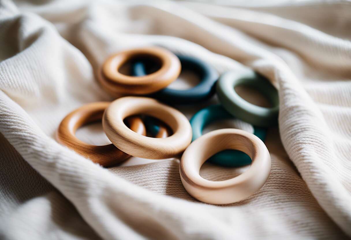 Choisissez avec soin : matériaux sûrs pour les anneaux de dentition