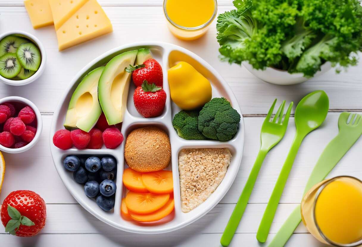 Alimentation autonome : sélectionner la bonne assiette compartimentée