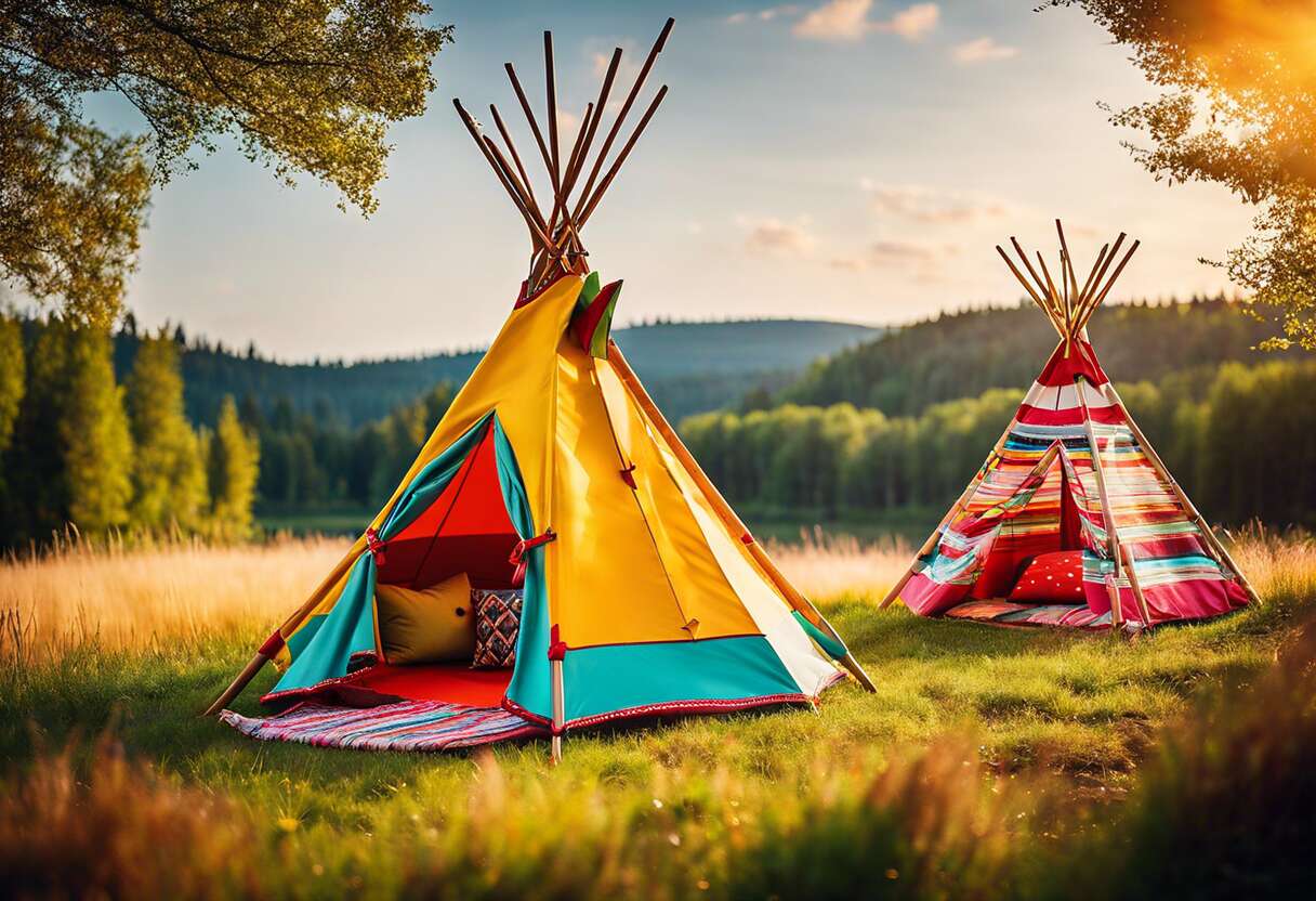 Les meilleures toiles pour tentes et tipis enfants : guide d'achat