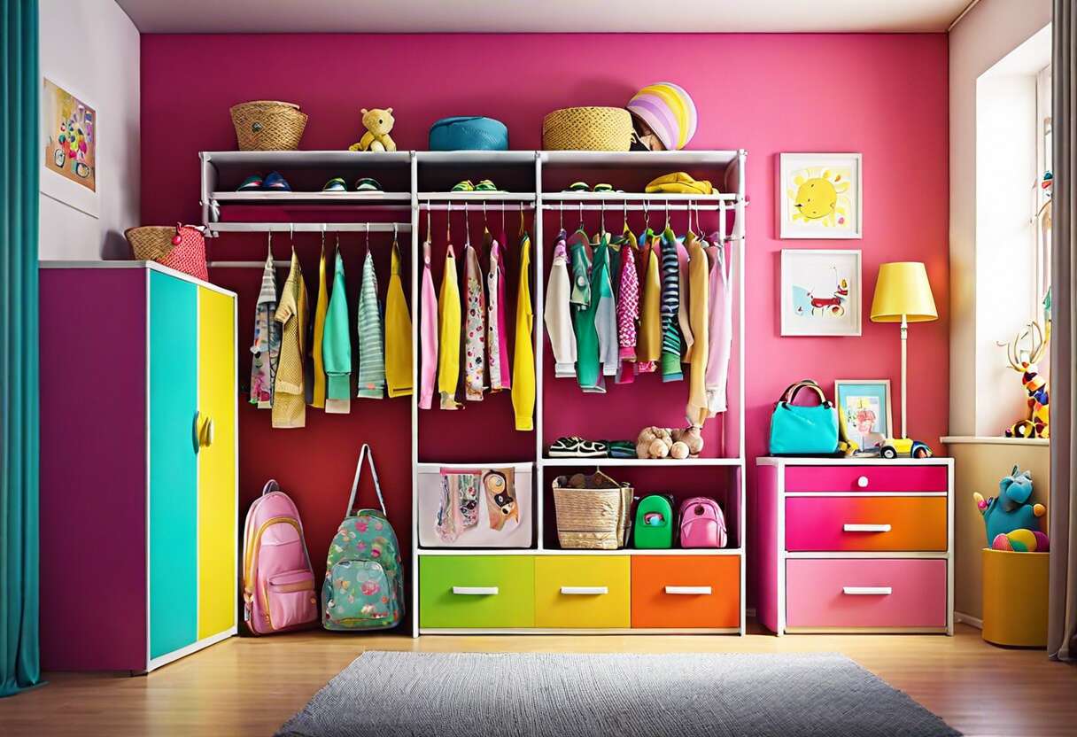 Critères d'achat : comment choisir la penderie idéale pour enfant ?