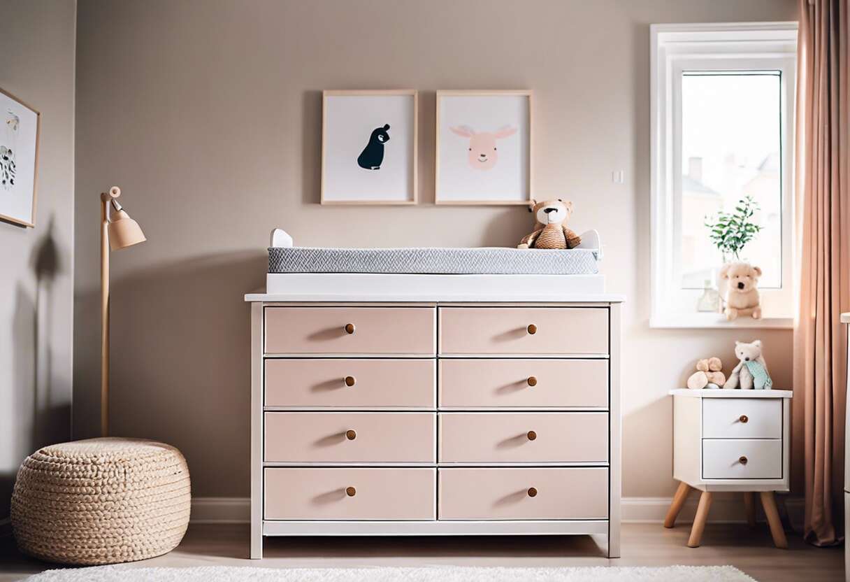Styles et tendances actuelles pour une chambre de bébé moderne