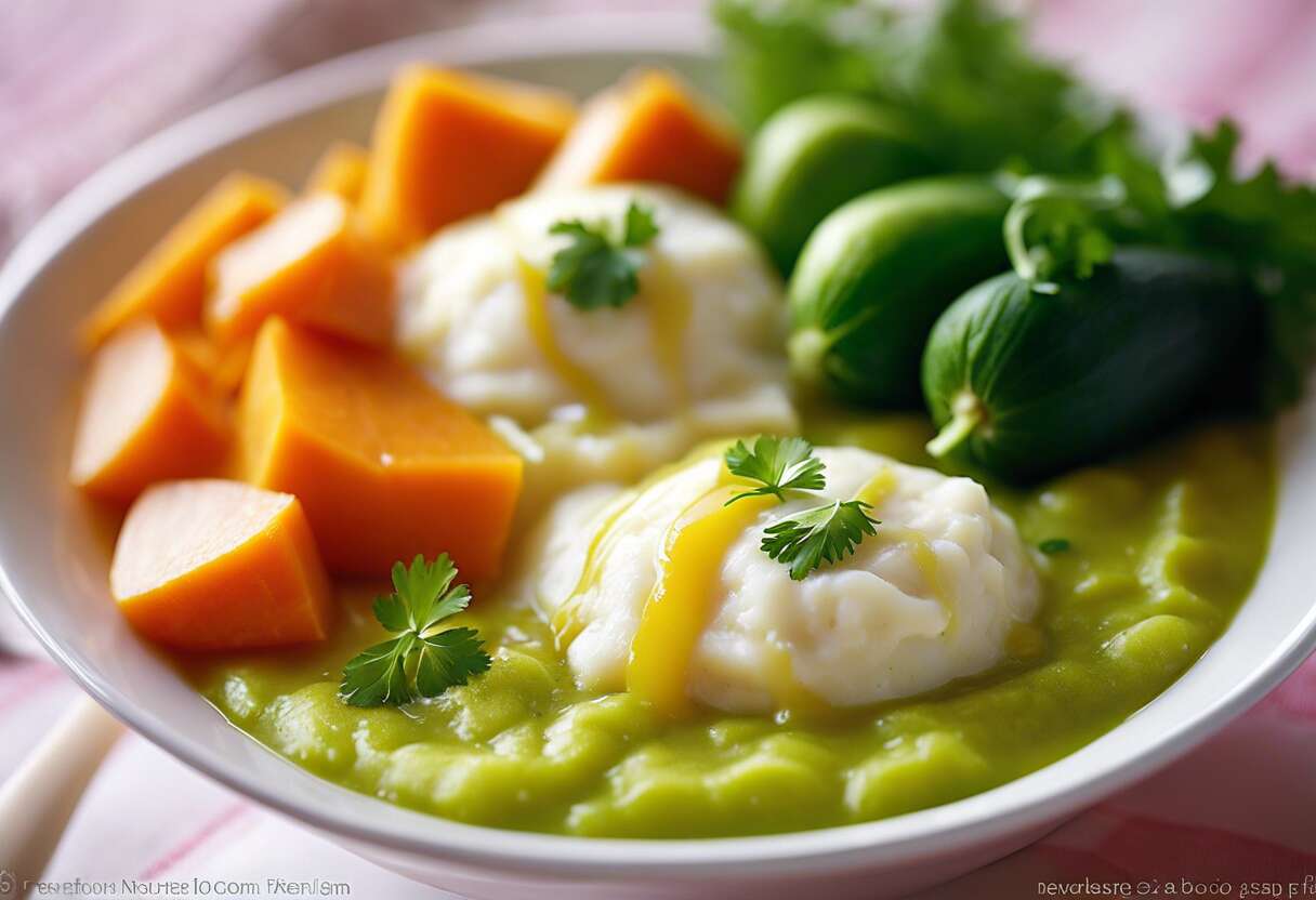 Purées maison pour bébé : 10 recettes faciles et nutritives