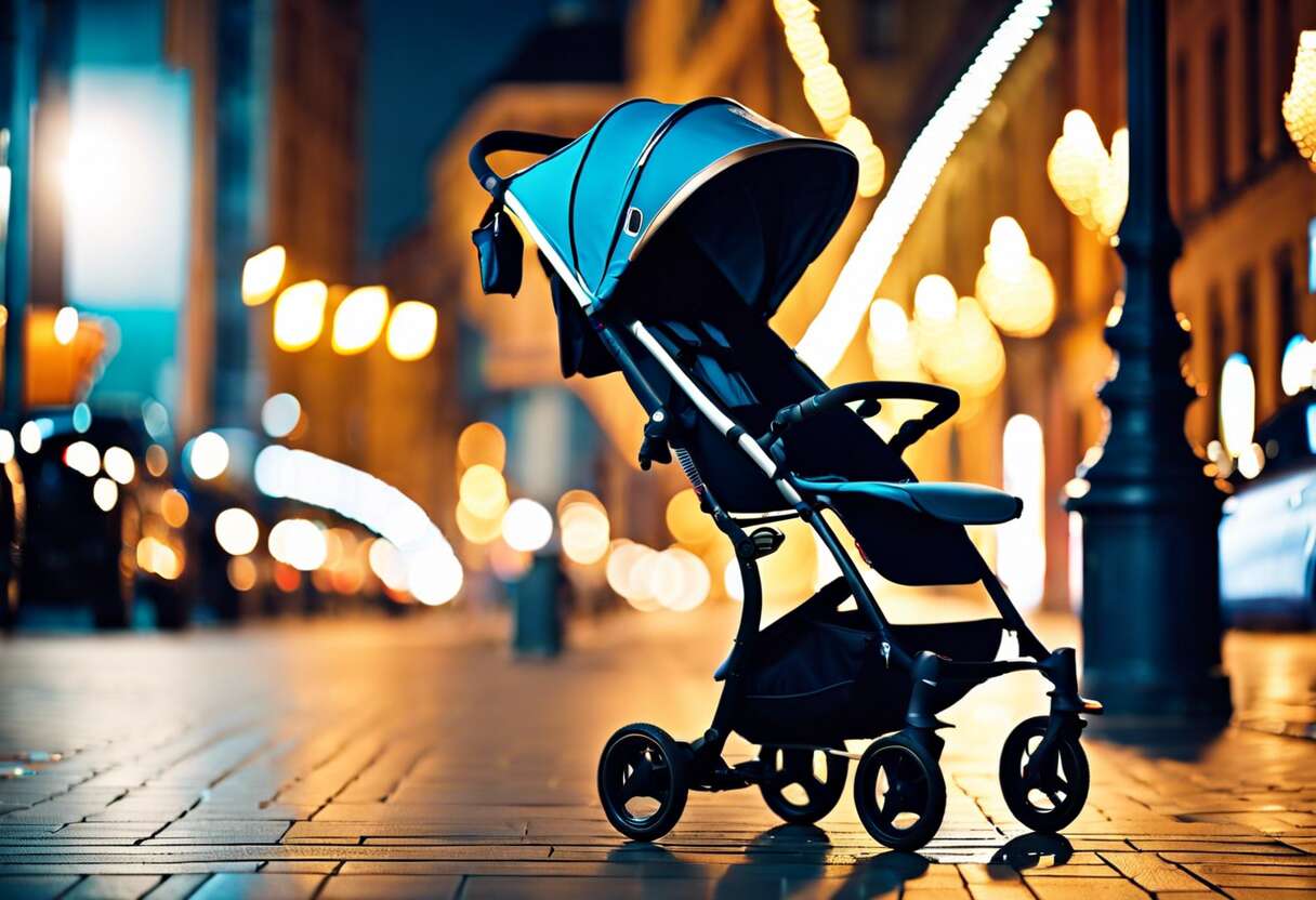 Optimisation de l'espace : des poussettes compactes pour la vie en ville