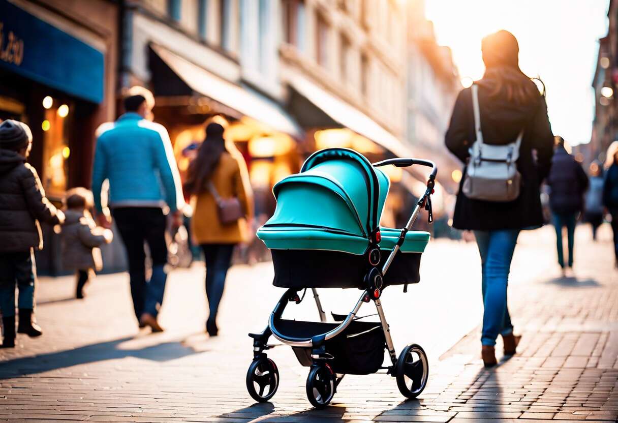 Confort et fonctionnalités : les critères d'une bonne poussette urbaine
