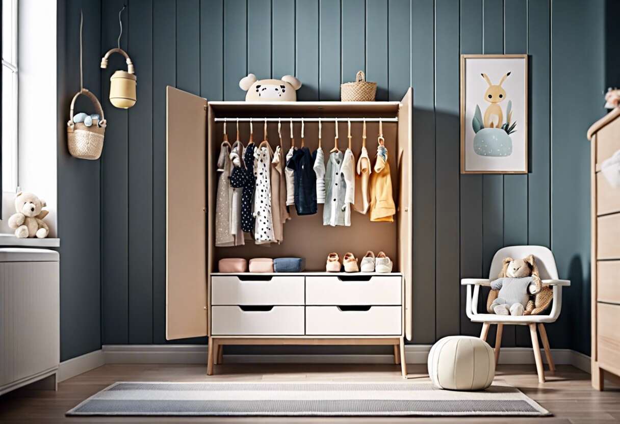 Optimiser l'espace : choisir une armoire bébé fonctionnelle