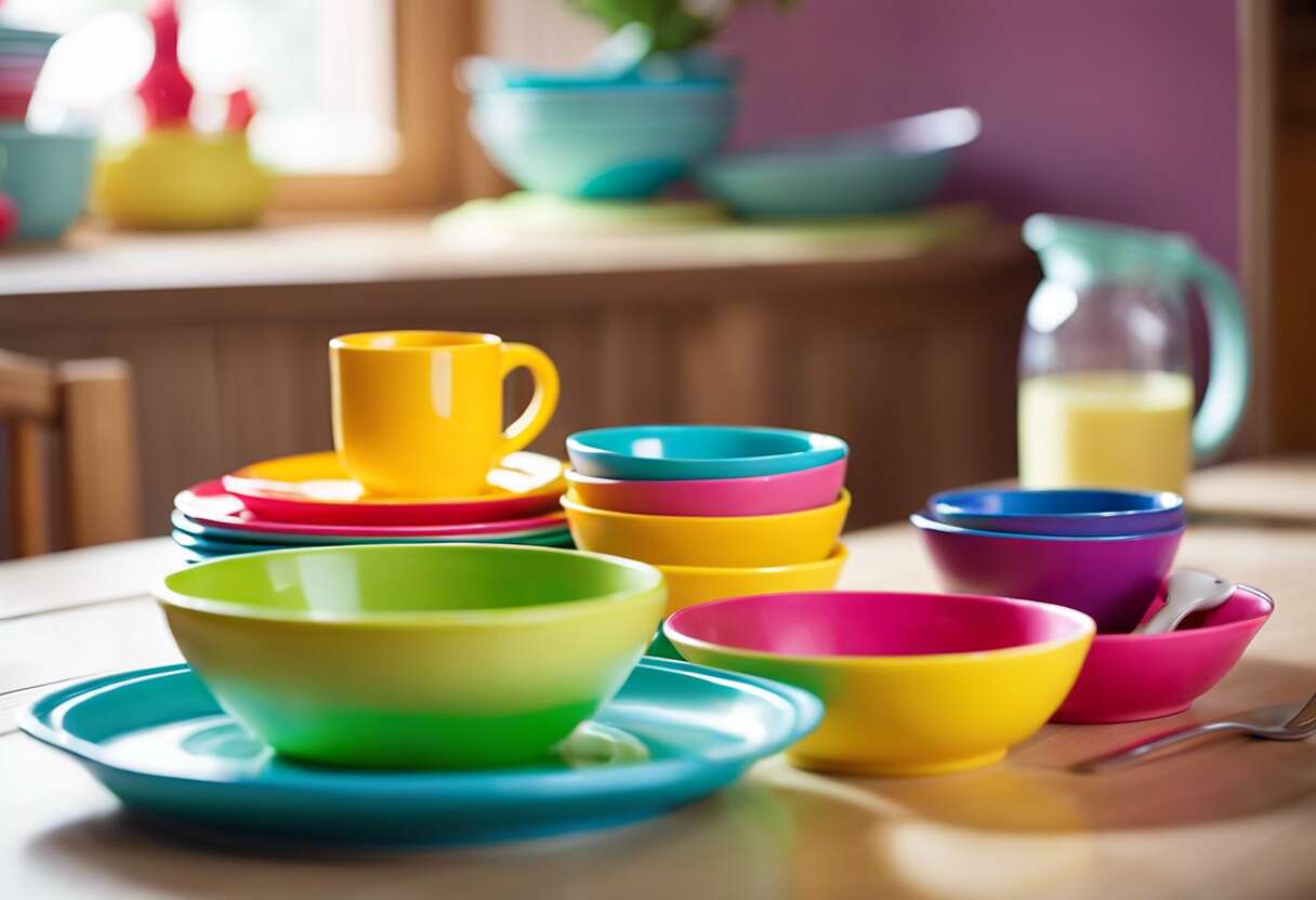 L'importance du design dans la vaisselle destinée aux enfants