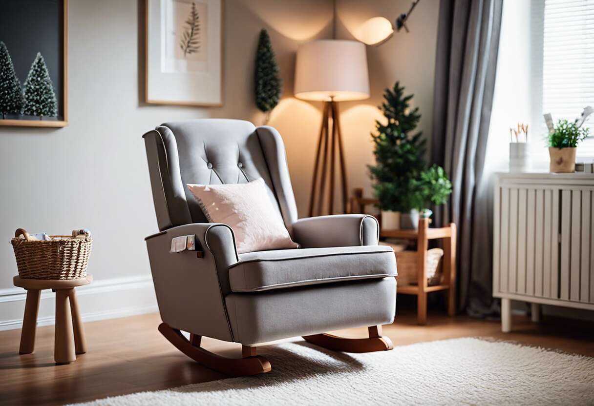 Choix d'un fauteuil d'allaitement : confort et praticité