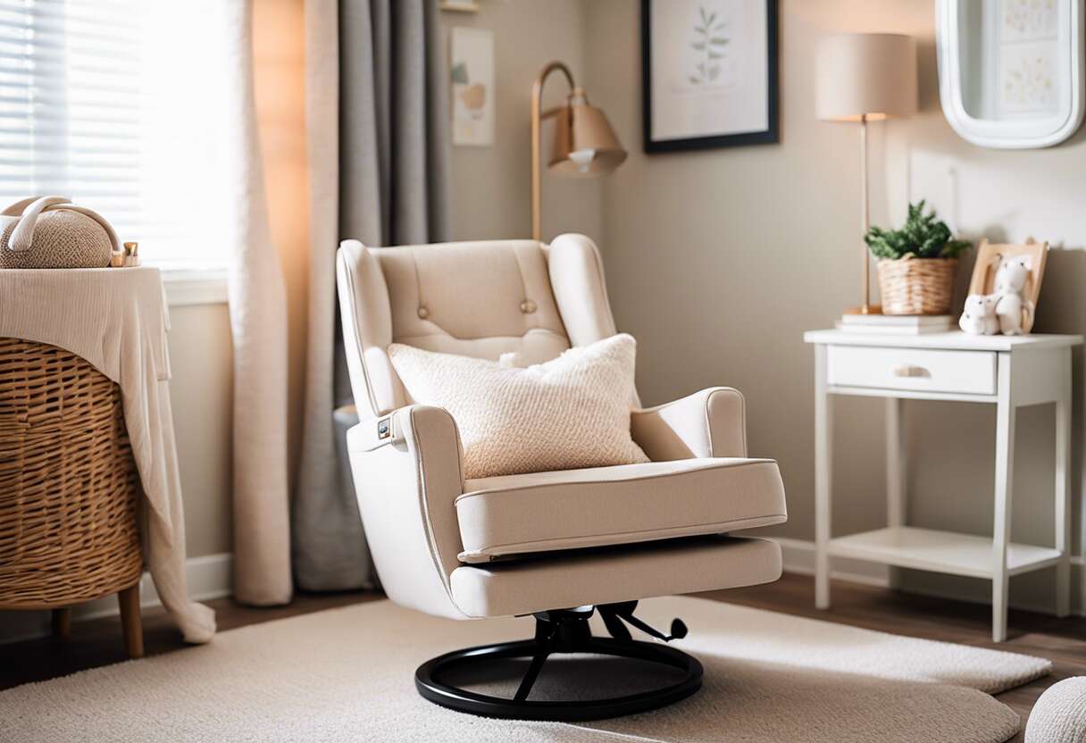 Confort et soutien : trouver le bon fauteuil d'allaitement