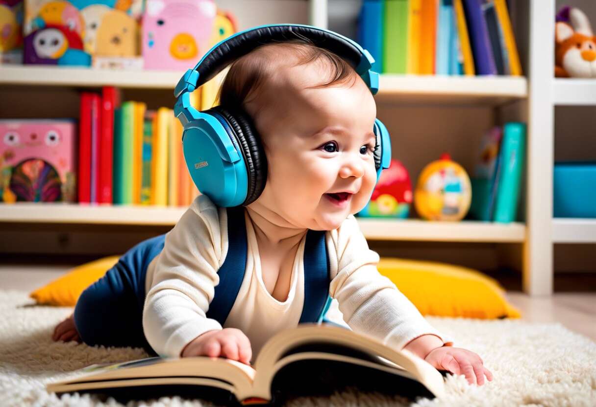Interaction et apprentissage : comment les bébés bénéficient des histoires audio