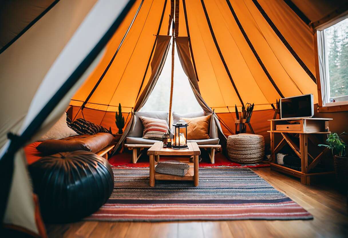 Espaces confinรฉs : solutions avec les mini-tentes et tipis pour petits espaces