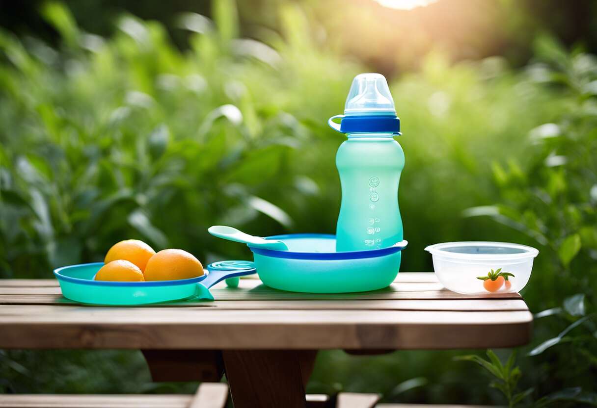 Accessoires repas nomades : manger sain en dรฉplacement avec bรฉbรฉ