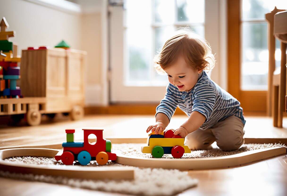 Sรฉcuritรฉ et jouets pour tout-petits : les atouts du bois