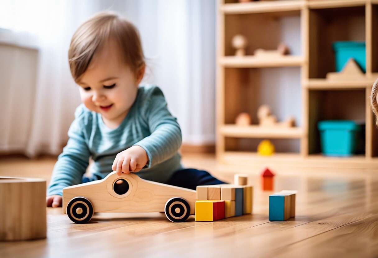 Entretien facile et longévité : les promesses du jouet en bois