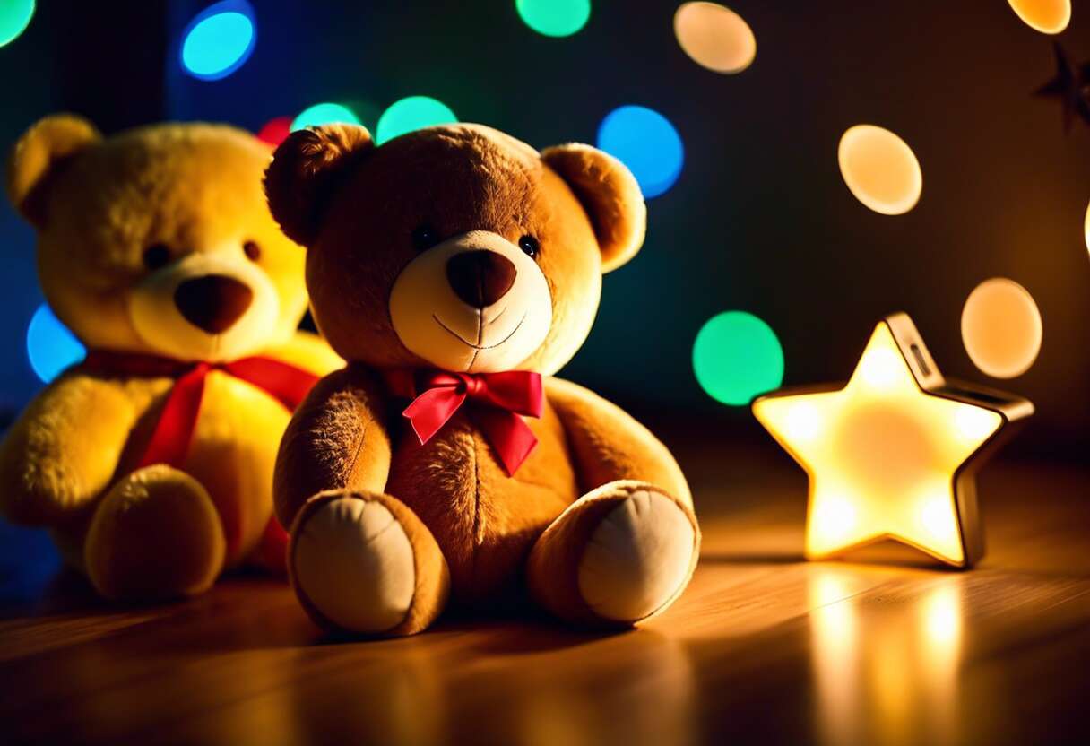 Veilleuses interactives : divertissement et apaisement pour les tout-petits