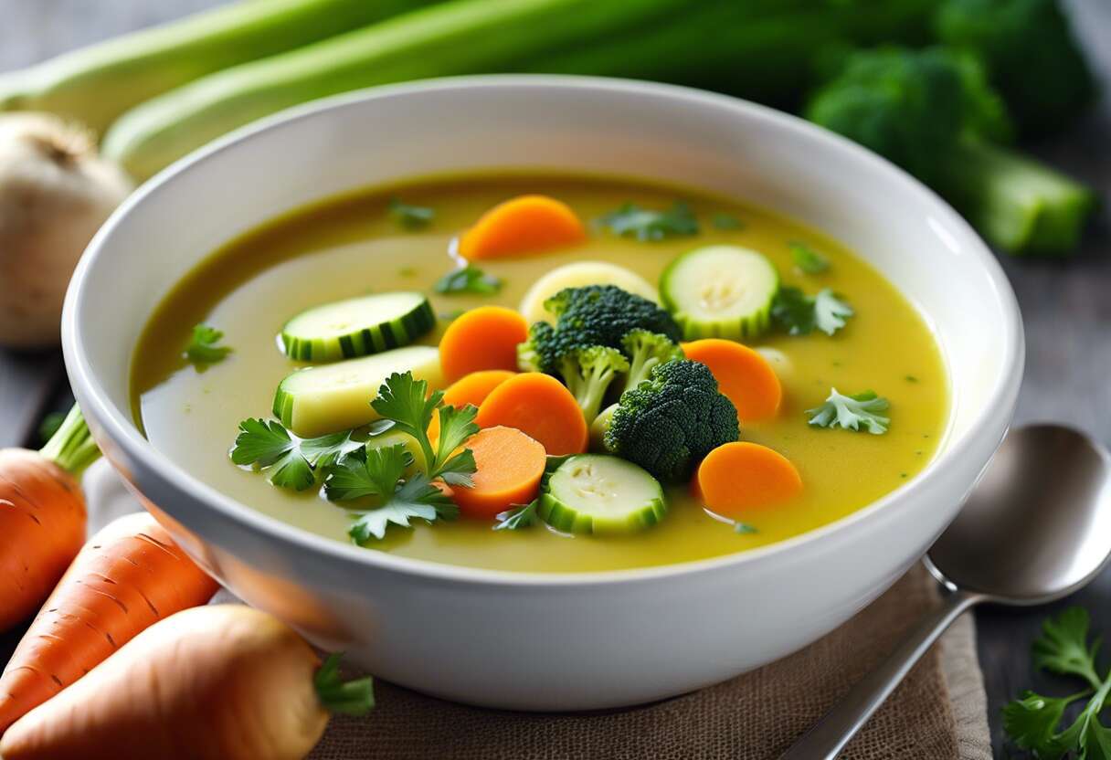 Soupes réconfortantes pour bébé : bienfaits et préparations simples
