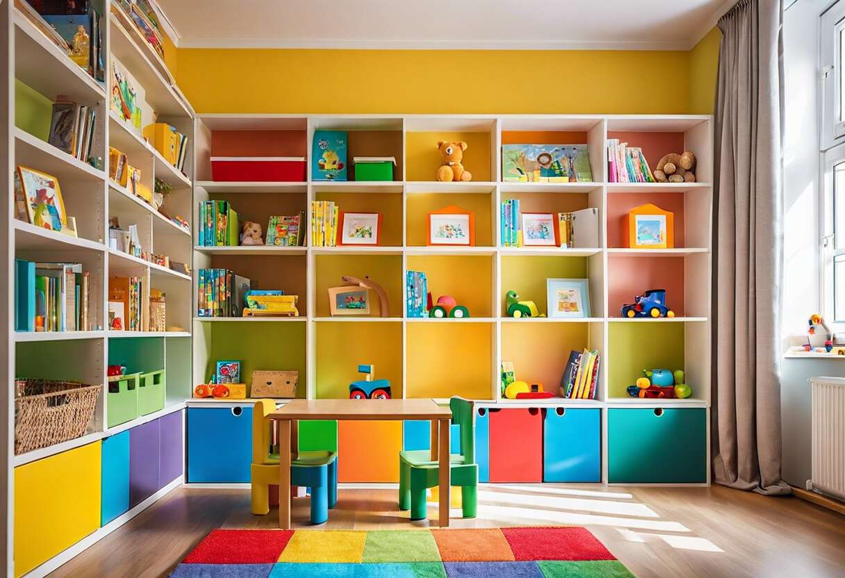 étagères et bibliothèques ouvertes : favoriser l'indépendance dès le plus jeune âge