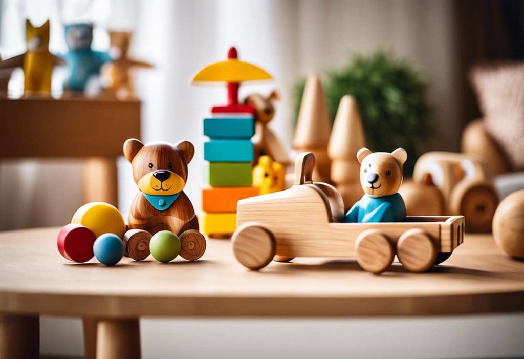 Cadeaux de naissance inoubliables : sélection de jouets en bois personnalisables