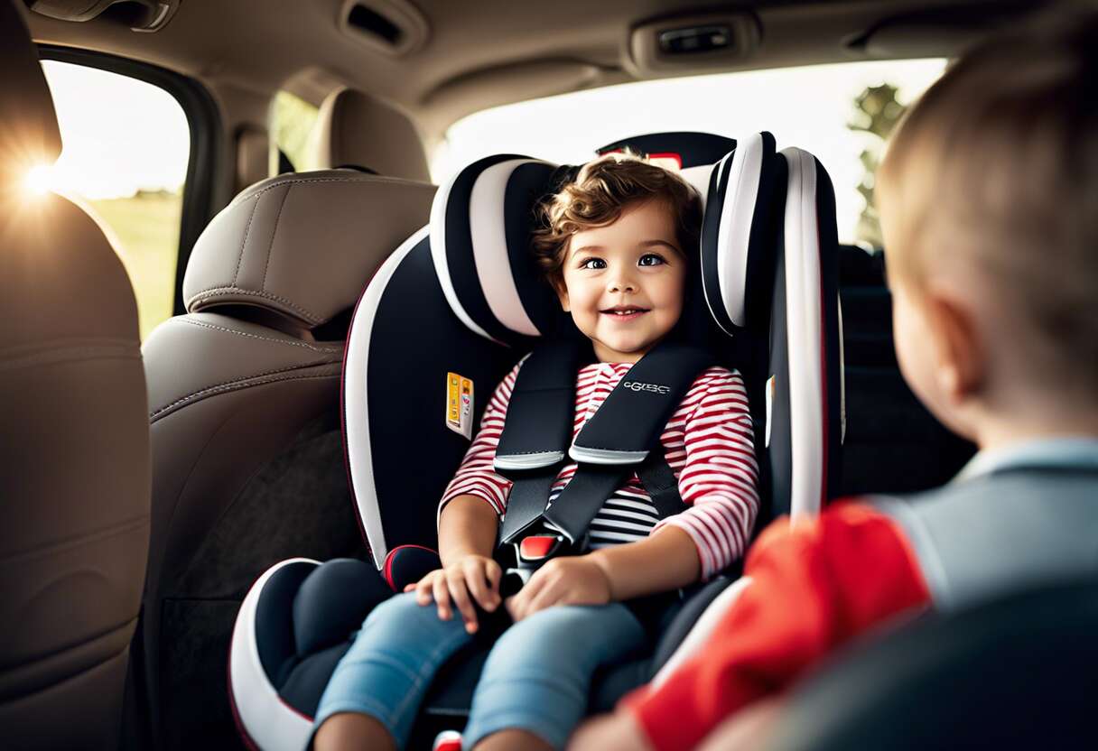 Sièges-auto groupe 1, 2, 3 : faire le bon choix pour la croissance de votre enfant