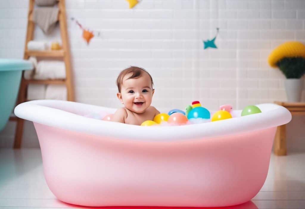 Baignoire gonflable pour bébé : avantages et précautions d'utilisation