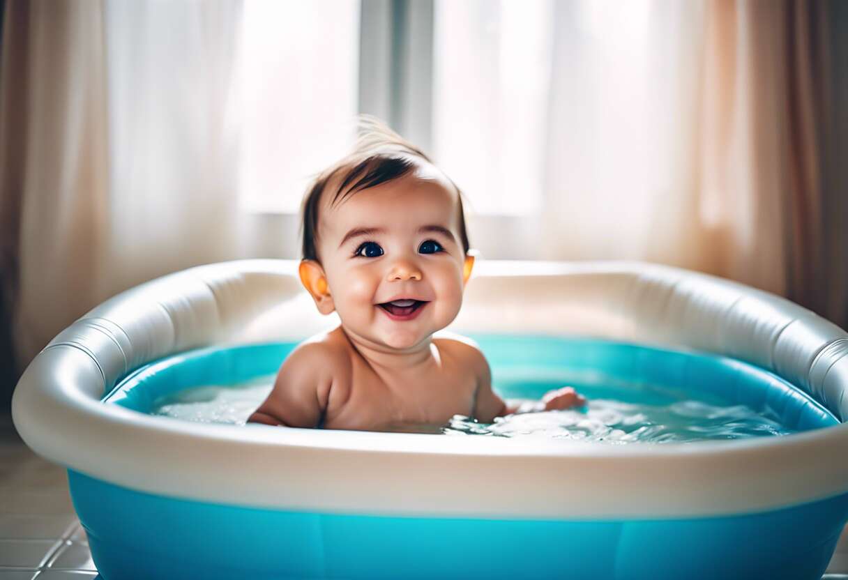 Les règles d'or de la baignade sécurisée de bébé