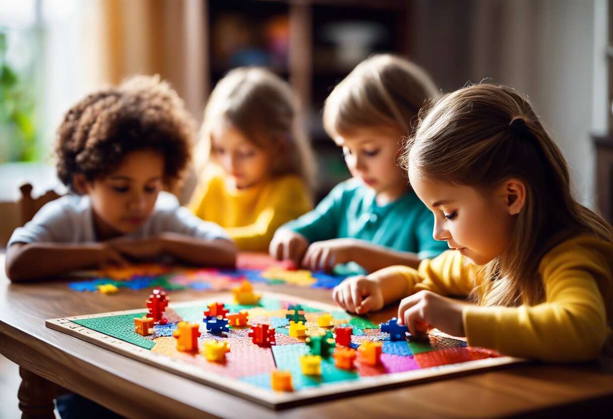Renforcer la patience chez les jeunes enfants par le jeu de puzzle