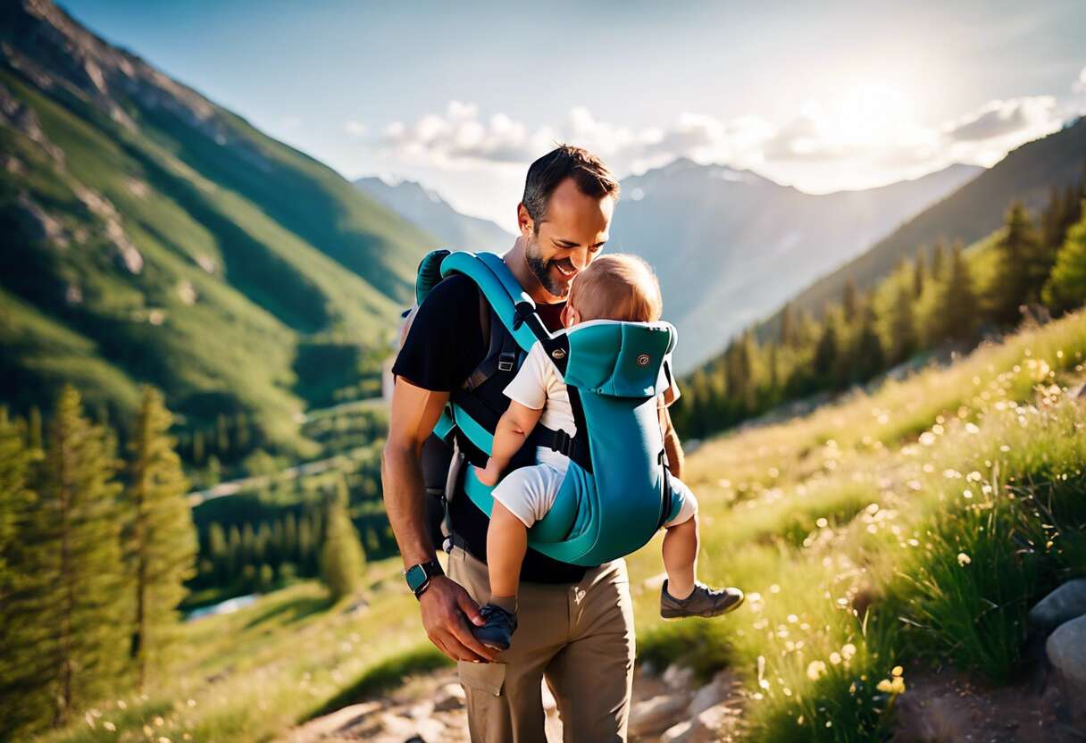 Confort et sécurité : les éléments indispensables d'un bon porte-bébé de randonnée