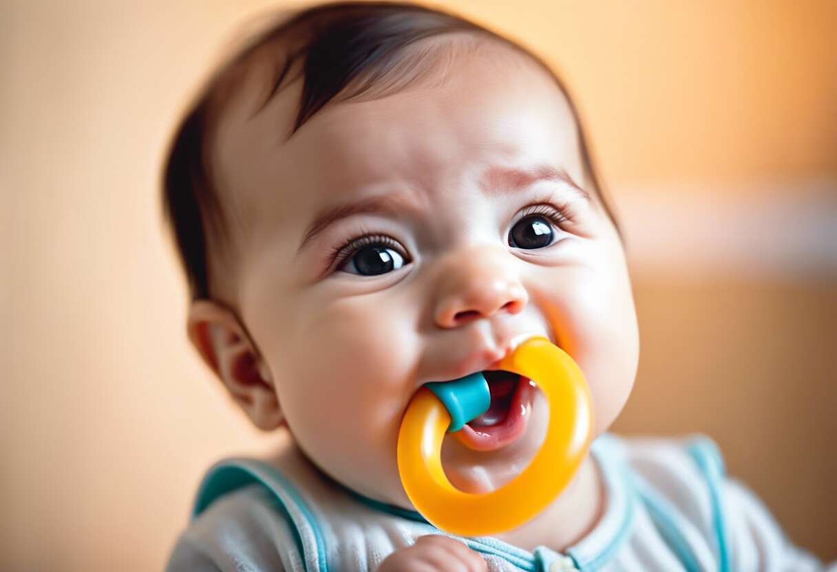 Anneaux de dentition rรฉfrigรฉrants : soulagement et bien-รชtre pour les poussรฉes dentaires
