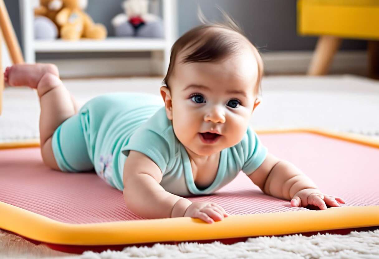 L'importance du tapis d'éveil dans le développement de bébé