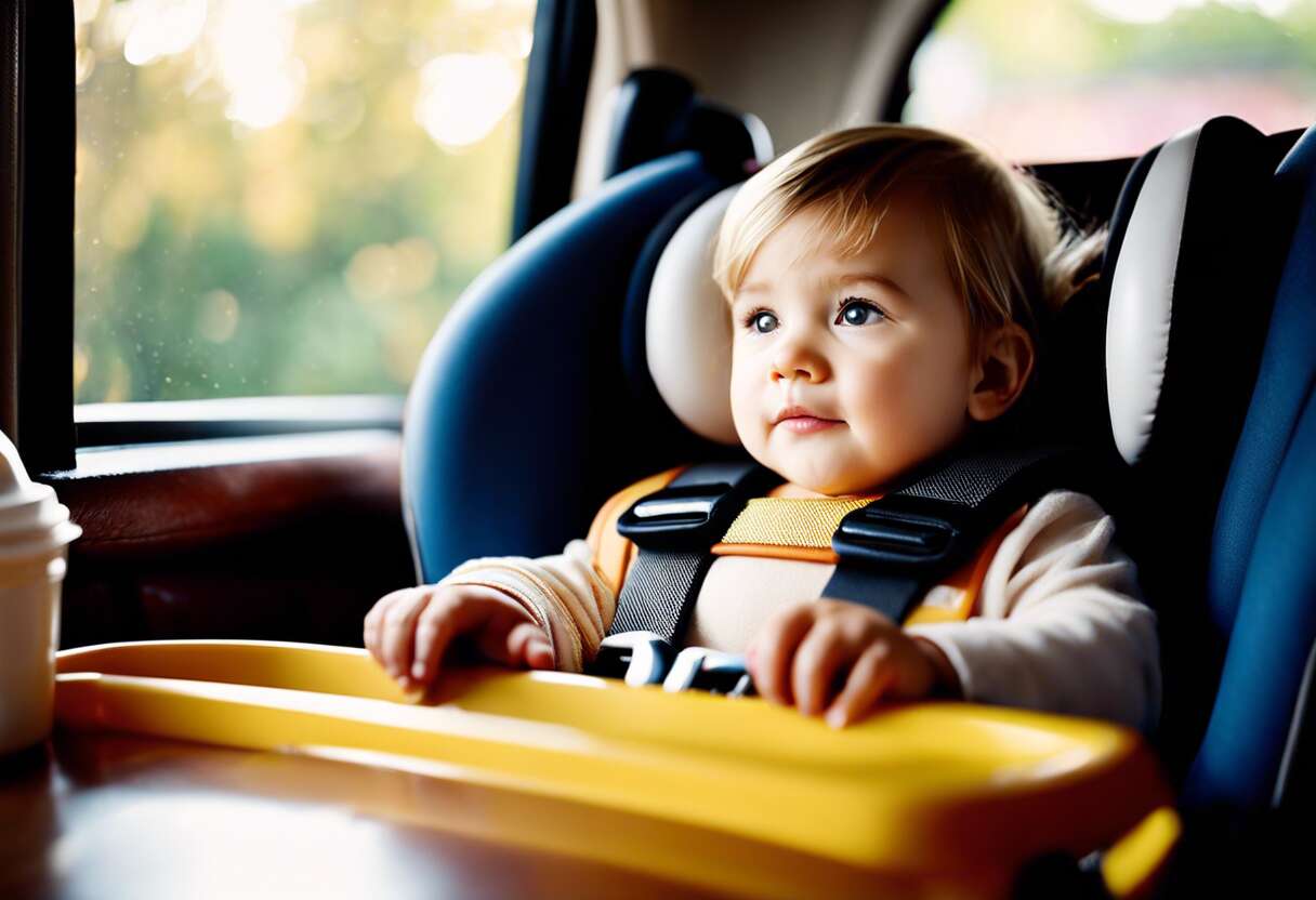 Installation sécuritaire : attacher correctement son enfant en voiture