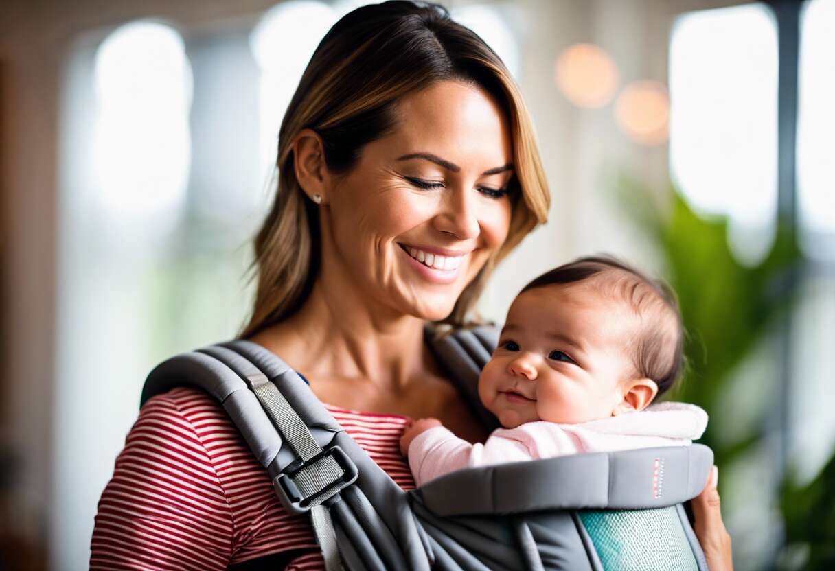 Les avantages du portage physiologique pour le bébé et le porteur