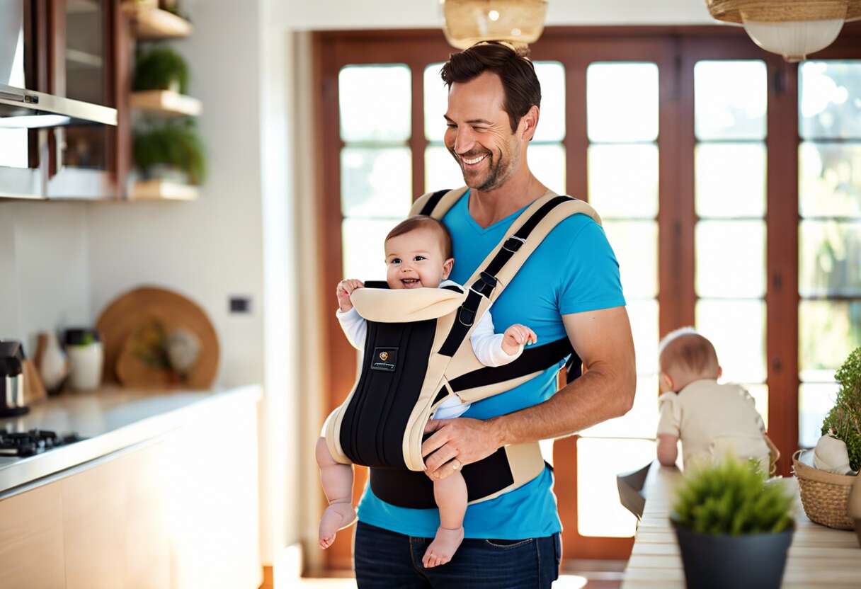 Comment ajuster un porte-bébé en fonction de la croissance de l'enfant ?