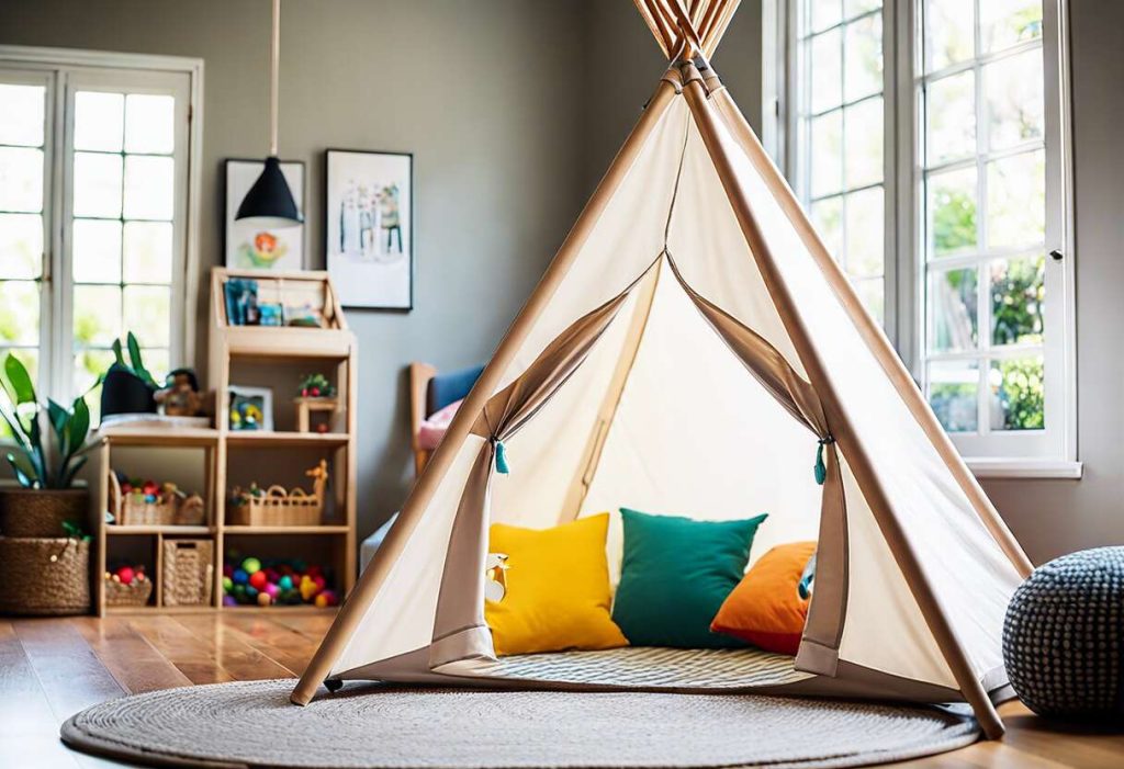 Polyvalence des tentes de jeu : du salon au jardin, nos conseils