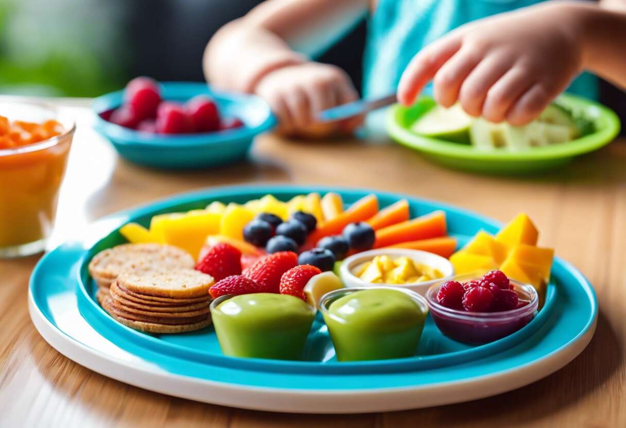 Top des assiettes antidérapantes pour l’autonomie de votre enfant
