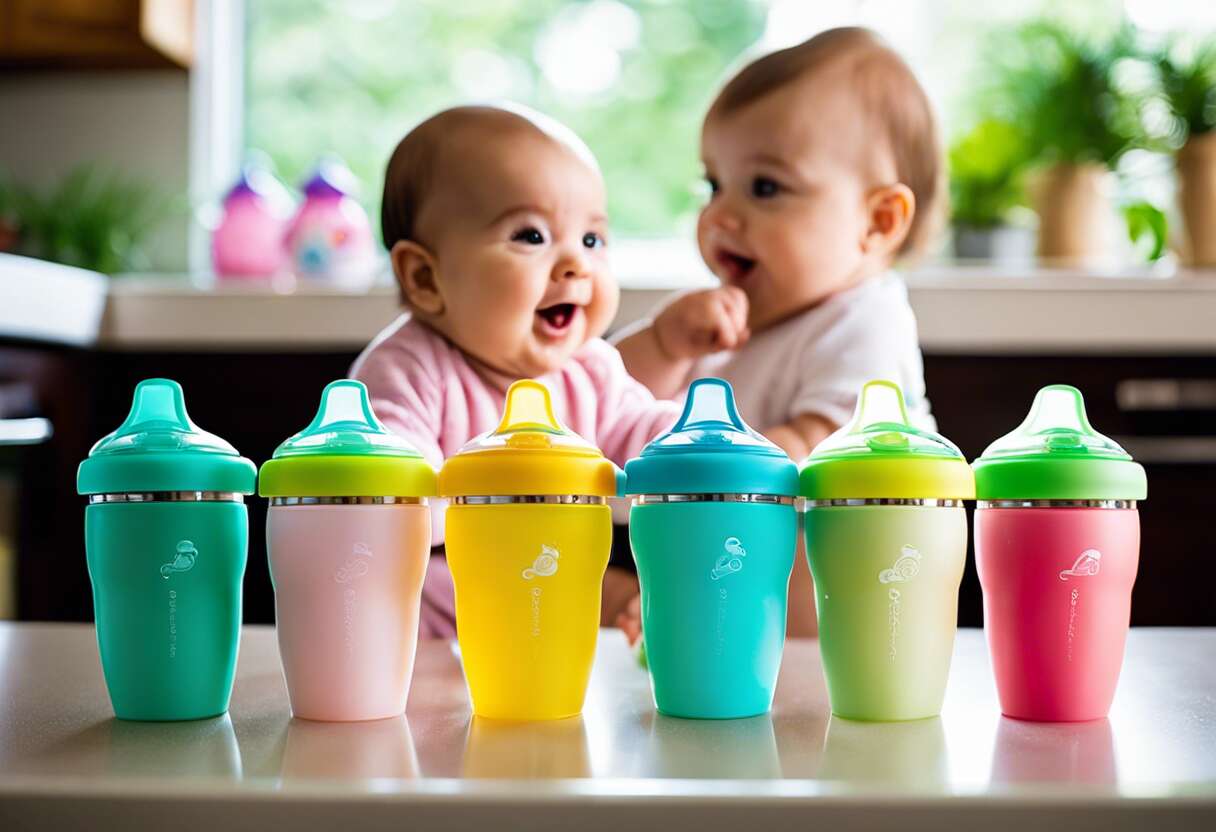 L'importance du choix de la tasse d'apprentissage pour bébé
